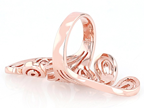 Timna Jewelry Collection™ Elongated Copper Ring - Size 7