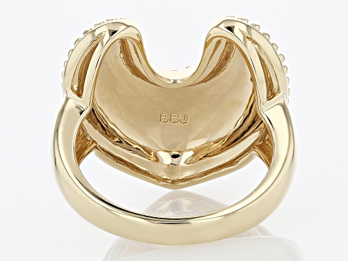 Global Destinations™ 18k Yellow Gold Over Brass Tribal Ring - Size 8