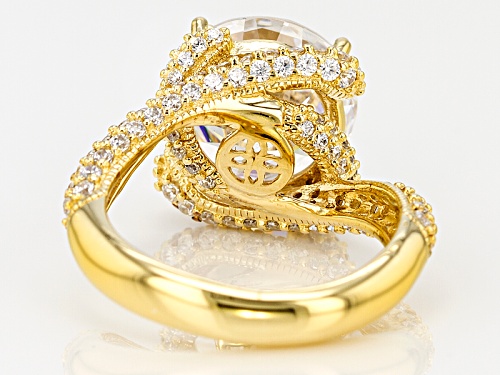 Vanna K ™ For Bella Luce ® 9.85ctw Round Eterno ™ Vanna K Cut Ring - Size 12