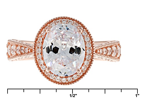 Vanna K ™ For Bella Luce ® 4.43ctw White Diamond Simulant Eterno ™ Rose Ring (2.88ctw Dew) - Size 8