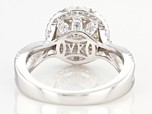 Vanna K ™ For Bella Luce ® 2.51ctw Platineve  ® Ring (1.51ctw DEW) - Size 9