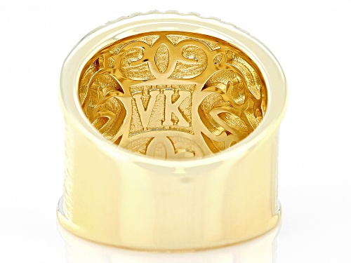 Vanna K™ For Bella Luce® 0.62ctw White Diamond Simulant Eterno™ Yellow Ring(0.38ctw DEW) - Size 7