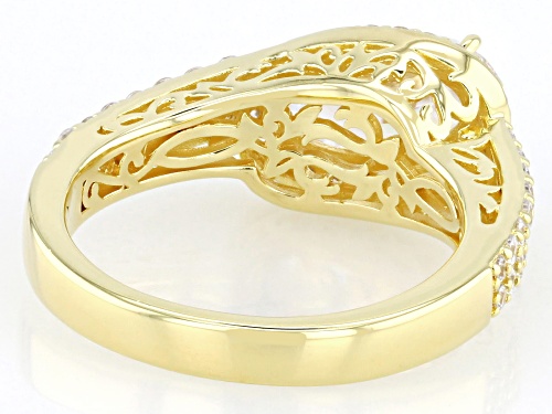 Vanna K™ For Bella Luce® 4.26ctw White Diamond Simulant Eterno™ Yellow Ring(2.58ctw DEW) - Size 7