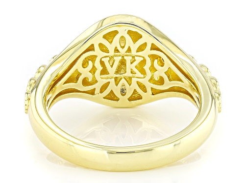Vanna K™ For Bella Luce® 0.52ctw White Diamond Simulant Eterno™ Yellow Ring - Size 7