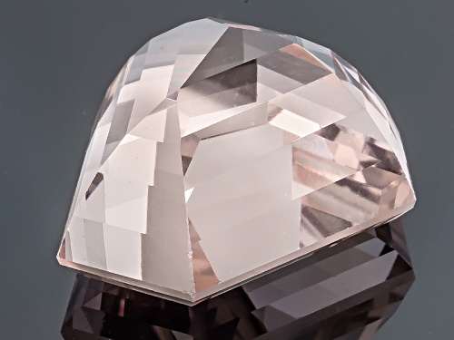 Nigerian Pink Tourmaline 35.99ct 21.39x21.12mm Shield Shape Step Cut Gemworld Verification Report