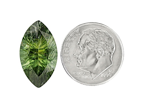 Green Apatite 19x10.7mm Marquise 8.41ct