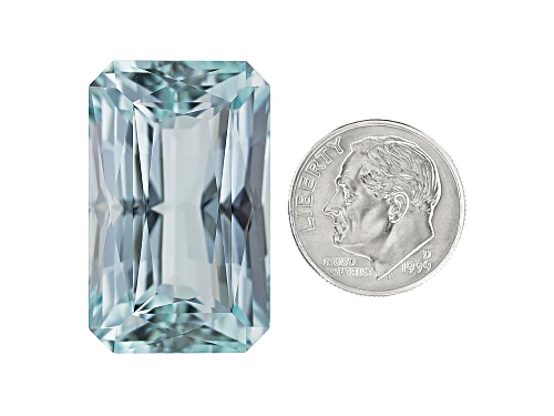 Pakistani Untreated Aquamarine 62.13ct Radiant Cut 29.79x18.58x15.83mm