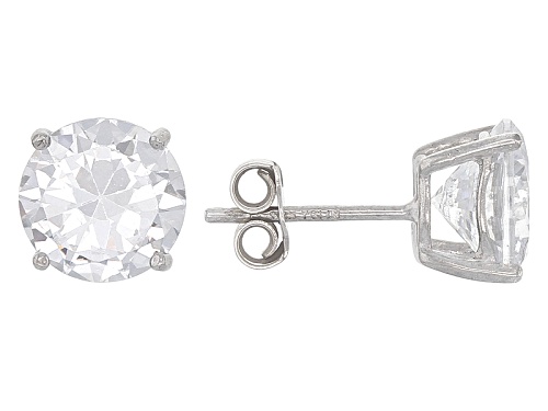 Bella Luce ® 11.59ctw Rhodium Over Sterling Silver Ring And Earrings (6.79ctw Dew)