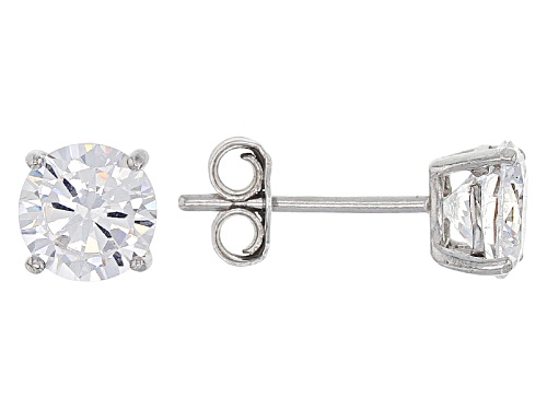 Bella Luce ® 13.72ctw Rhodium Over Sterling Silver Pendants With Chain And Earrings- Set Of 6