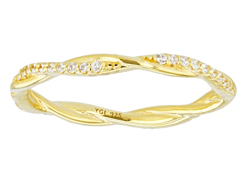 Bella Luce® 1.08ctw White Diamond Simulant Rhodium Over Silver And Eterno™ Yellow And Rose Ring Set - Size 6