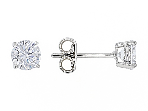 Bella Luce ® 3.99ctw Rhodium Over Sterling Silver Hoop And Stud Earring Set (2.26ctw DEW)