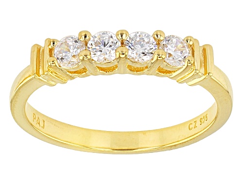 Bella Luce® Dillenium Cut 4.54ctw Diamond Simulant Eterno ™ Yellow Ring With Band(2.82ctw Dew) - Size 10
