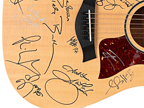 Back The Beat: 2017 CMA Fest Autographed Taylor Guitar