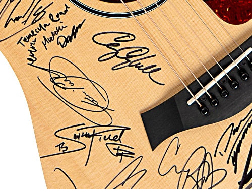 Back The Beat: 2018 CMA Fest Autographed Mini Taylor Guitar