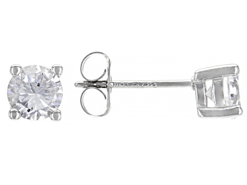Bella Luce® 1.25ctw Rhodium Over Sterling Silver Earrings and Pendant With Chain Set