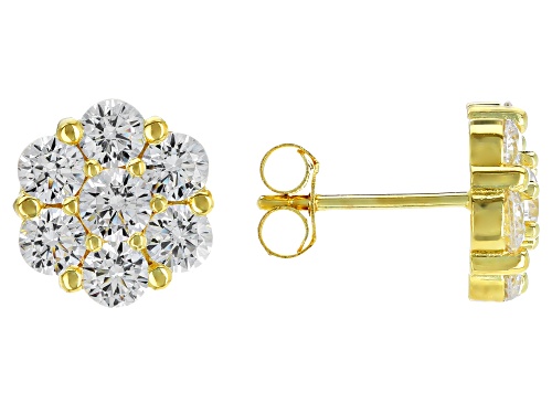 Bella Luce ® 5.44CTW White Diamond Simulant Eterno ™ Yellow Ring & Earrings Set (3.22CTW DEW)