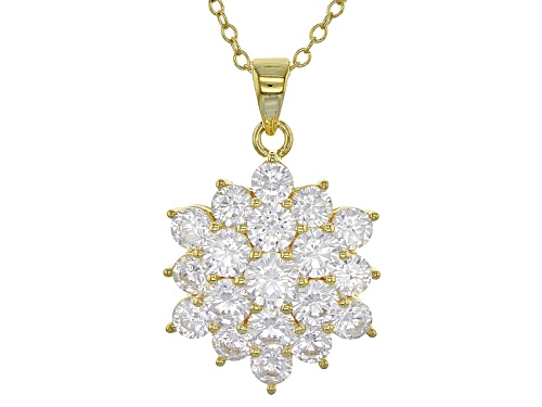 Bella Luce ® 8.64ctw Eterno ™ Yellow Earrings, Pendant With Chain, And Ring (6.04ctw Dew)