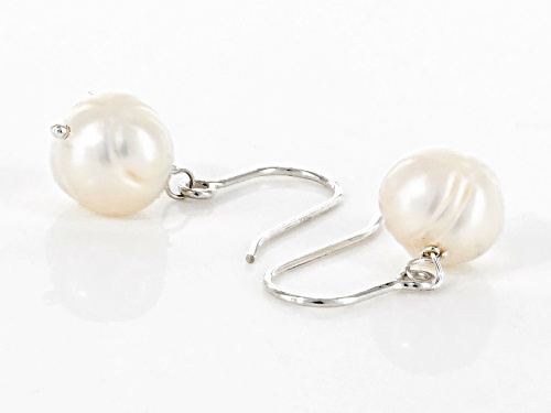 10-12mm Multi-Color Cultured Freshwater Pearl Sterling Silver 18, 24, 36 Inch Necklace & Earring Set