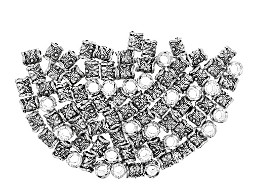 Indonesian Inspired Tube Shape Beads in 3 Styles & Sizes with Large Hole 230 Pieces Total
