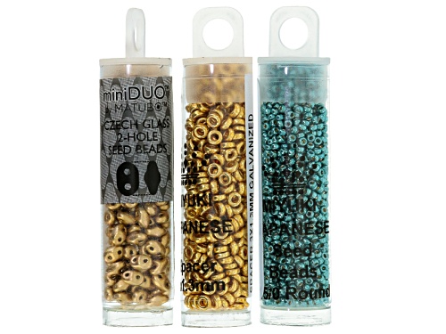 Lexis Star Project And Supply Kit In Colors Of Turquoise & Gold Tone