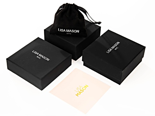 Lisa Mason For Bella Luce® 0.46ctw White Diamond Simulant Platinum Over Silver 