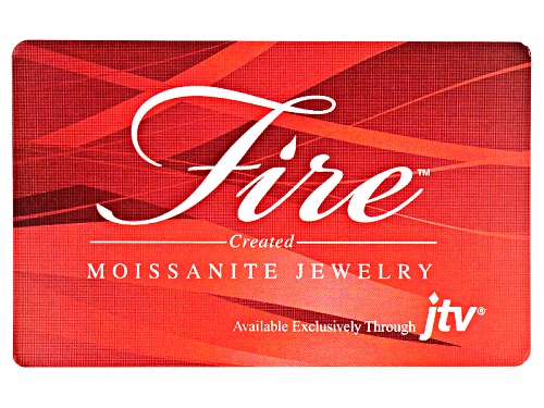 Moissanite Fire® 4.04ctw Diamond Equivalent Weight Platineve™ Ring - Size 7