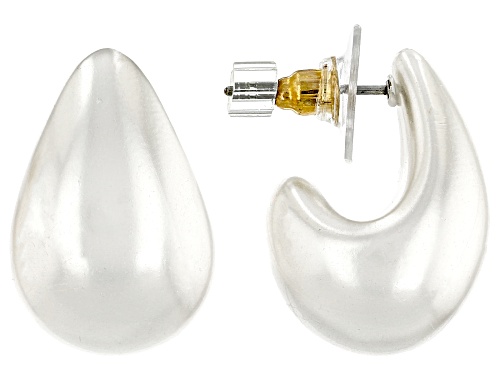 Off Park® Collection, Multi-Color Pearl Simulant  Gold Tone Sculpted Teardrop Earring Set of 3