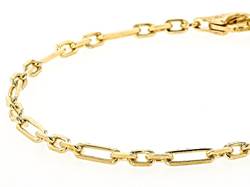 Pre-Owned 18k Yellow Gold Over Sterling Silver Bracelets Set of 3 - Size 7
