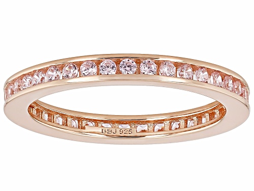 Pre-Owned Bella Luce® 6.56ctw Pink Diamond Simulants Eterno™ Rose Ring Set(3.97ctw DEW) - Size 6