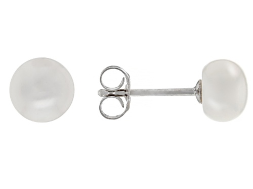 Pre-Owned 5-6mm Multi-Color Cultured Freshwater Pearl Rhodium Over Silver 18 Inch Strand & Earring S
