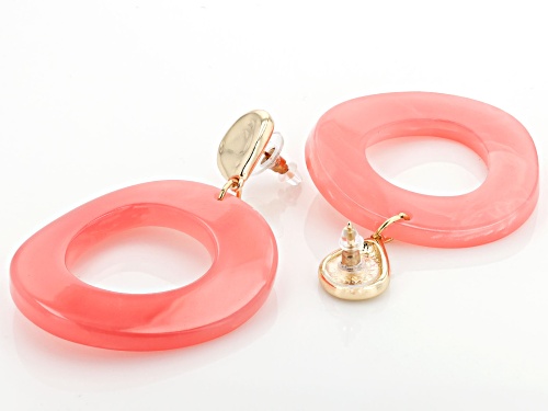 Paula Deen Jewelry™ Multi-Color Resin Gold Tone Set of 3  Earrings