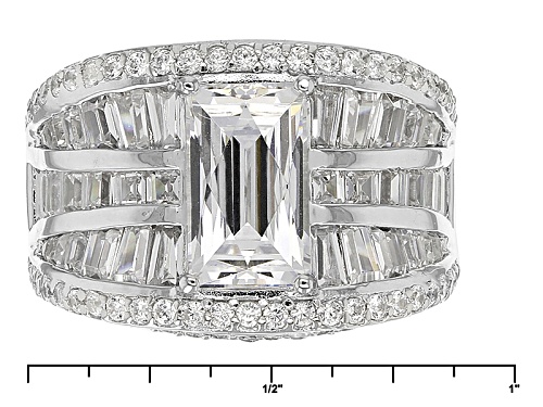 Pre-Owned Tycoon For Bella Luce ® 9.81ctw Platineve® Ring (7.44ctw Dew) - Size 9