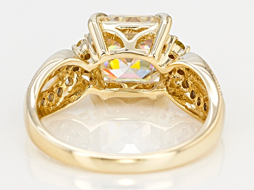 Pre-Owned 3.25ct Strontium Titanate With .16ctw White Zircon And .10ctw Yellow Diamonds - Size 12