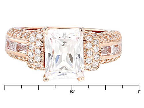 Vanna K ™ For Bella Luce ® 6.81ctw Rectangle, Baguette  & Round Eterno ™ Ring - Size 8