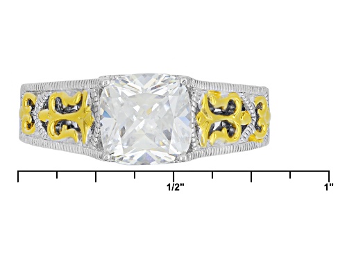 Vanna K ™ For Bella Luce ® 2.66ctw Platineve ™ And Eterno ™ Yellow Ring (1.59ctw Dew) - Size 9