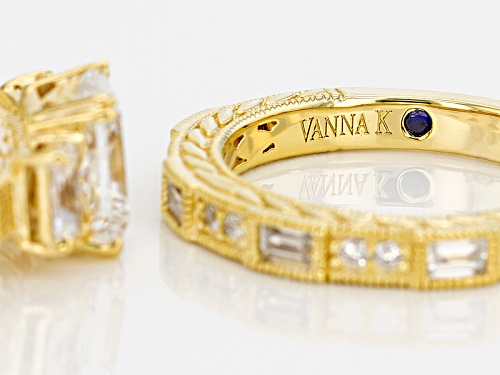 Vanna K ™ For Bella Luce ® 4.26ctw Eterno ™ Yellow Ring With Band (3.07ctw Dew) - Size 12