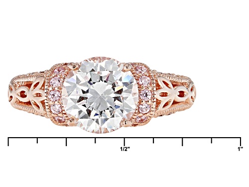 Vanna K ™ For Bella Luce ® 3.53ctw Pink And White Daimond Simulants Eterno ™ Rose Ring - Size 11