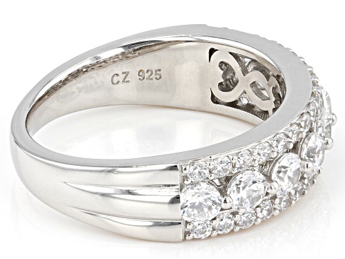 Vanna K™ For Bella Luce® 2.44ctw White Diamond Simulant Platineve® Ring (1.47ctw DEW) - Size 10