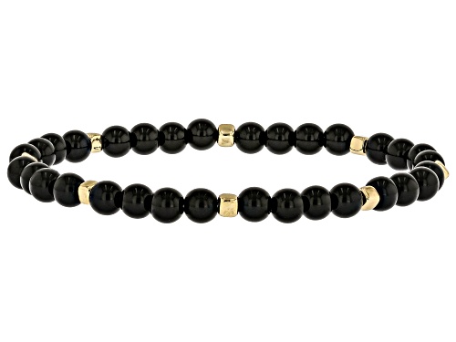 Whimsical Wishes™ Multi-Color Acrylic & Plastic Bead Gold Tone Halloween Stretch Bracelet Set of 6
