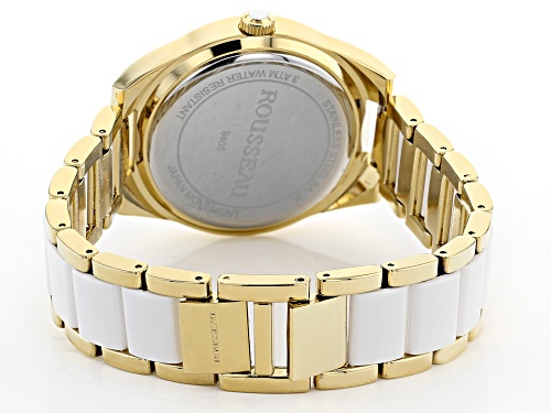 Rousseau Ladies Watch With White Dial