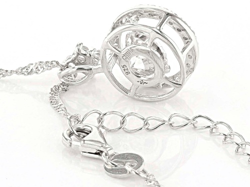 Bella Luce ® 2.15ctw Rhodium Over Sterling Silver 