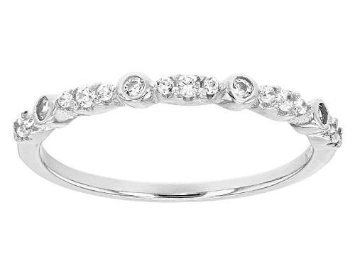 Bella Luce ® 2.86ctw Rhodium Over Sterling Silver Ring With Band (1.75ctw Dew) - Size 11