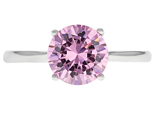 Bella Luce®18.02CTW White, Pink, &Lavender Diamond Simulants Rhodium Over Silver Ring&Earrings Set