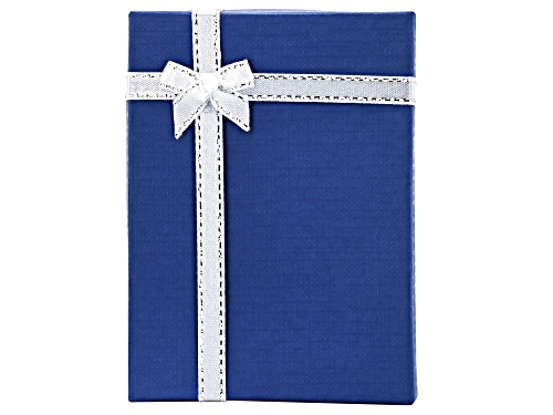 Bella Luce® Esotica™ Tanzanite Simulant Rhodium Over Sterling Silver Pendant with Chain and Earrings