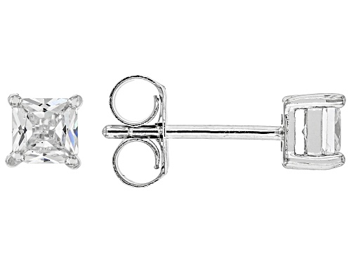Bella Luce® 7.14ctw White Diamond Simulant Rhodium Over Sterling Silver Jewelry Set(4.32ctw DEW)