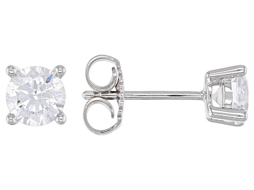 Bella Luce ® 4.08ctw Rhodium Over Silver Cross Ring, Earring, and Pendant With Chain Set