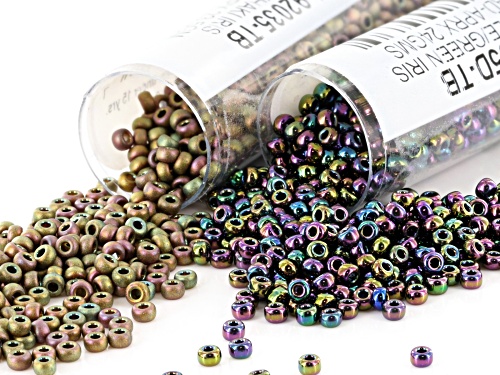 Bead Embroidery Basics & Beyond Supply Kit Beading Foundation, Beads, Glue, Ultrasuede and Needles