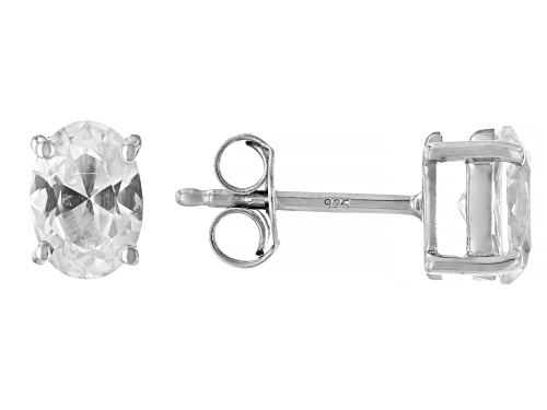 11.64ctw Multi-Color Lab Created Sapphire Rhodium Over Sterling Silver Earrings with Box Set