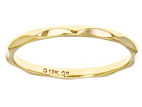 Moda Al Massimo™ 18K Yellow Gold Over Bronze Pearl Simulant Rings - Size 11