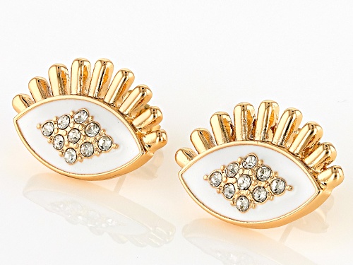 Off Park® Collection Multi-Color Crystal With Acrylic Gold Tone Earring Set of 3
